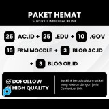 PAKET HEMAT SUPER COMBO BACKLINK .AC.ID + .GOV + .EDU + LAINNYA