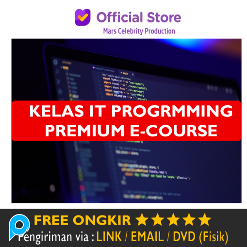 Paket Kelas IT 100 E-Course Premium Programming UI UX Design Data Cybersecurity PHP CodeIgniter CI N
