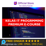 Paket Kelas IT 100 E-Course Premium Programming UI UX Design Data Cybersecurity PHP CodeIgniter CI N