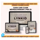 Paket kursus/Ecourse Lengkap Belajar Lynk.id , Cuan dari Lynk.id,cara  optimasi dan Tutorial