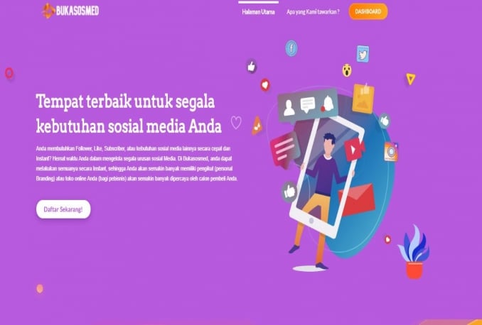 Paket Saldo bukasosmed + VIP + Bonus APK
