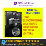Paket Tutorial Membuat Printer DTG Sendiri Lengkap Dari Awal Hingga Modifikasi Print Menjadi DTG