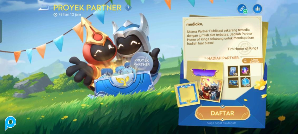 Partner Proyek - Honor Of King