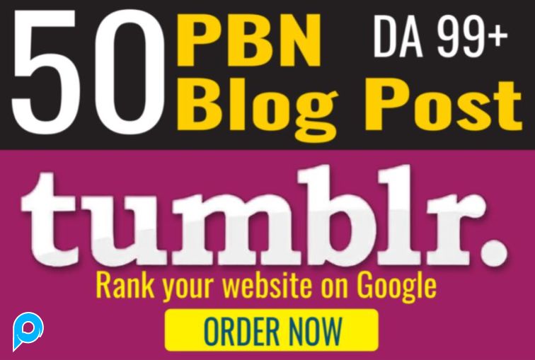 PBN 50 High DA98+ PA 28+ Tumblr PBN Backlinks