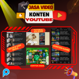 Pembuatan Konten Video Youtube Berkualitas / Video Game (Mobile Legend, Free Fire, Roblox dll)
