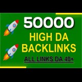 Powerful 50000 Dofollow High DA SEO Backlink, Semua Link DA 40+
