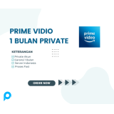 PRIME VIDEO / AMAZON 1 MONTH PRIVATE TANPA VPN FULLGARANSI 100%