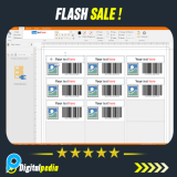 PROGRAM CETAK PRINT BARCODE KODE QR DAN LABEL CODE FULL VERSION SOFTWARE APLIKASI