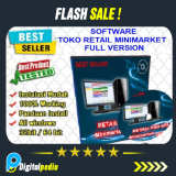 PROGRAM KASIR TOKO MINIMARKET RETAIL GROSIR SWALAYAN FULL VERSION SOFTWARE APLIKASI
