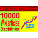 PROMO 10.000 wiki artikel backlink + Bonus
