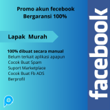 Promo 120 Akun Facebook fb Fresh murah komplit foto Profil cocok untuk ads, spam, dll. Dibuat Manual