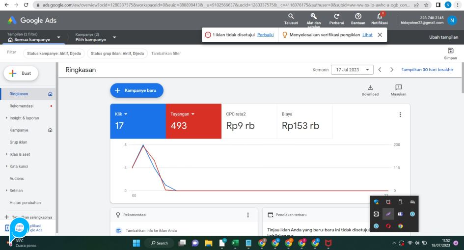 PROMO 2 AKUN GOOGLE ADS GOOGLE ADS TERVERIFIKASI - LOLOS PEMBAYARAN - BISA PAKAI ANGGARAN BESAR - FU