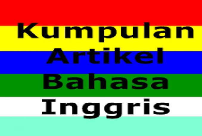 Promo 2 juta artikel bahasa inggris