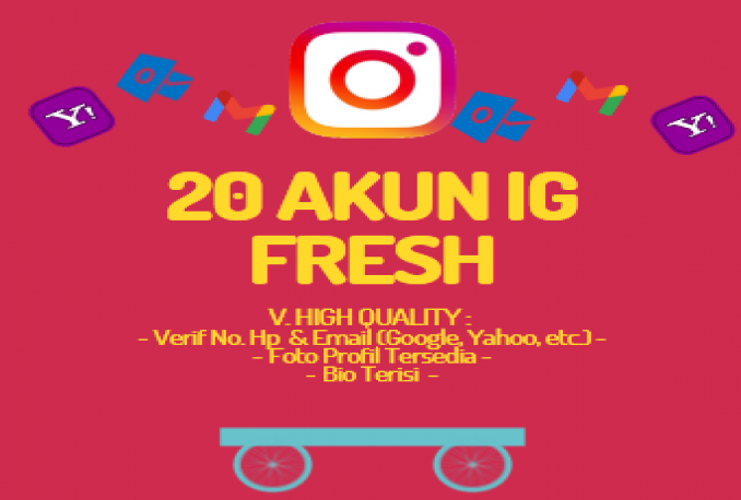 Promo 20 Akun Instagram