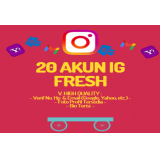 Promo 20 Akun Instagram
