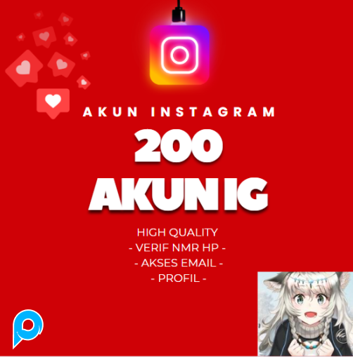 Promo 200 Akun Instagram