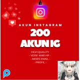 Promo 200 Akun Instagram
