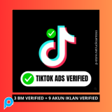 PROMO 3 BM TIKTOK ADS VERIFIED + 9 AKUN IKLAN VERIFIED + PANDUAN LENGKAP + SIAP PAKAI