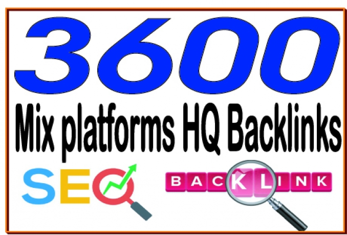 Promo 3600 High Quality Mix platform PR10 to PR6 Backlink