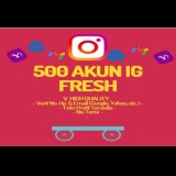 Promo 500 Akun Instagram
