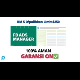 Promo!! Akun BM 5 Restored/Dipulihkan (Business Manager) Spend $250