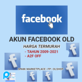 PROMO Akun Facebook OLD Murah