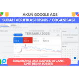 PROMO!! Akun Google Ads Siap Pakai Aja