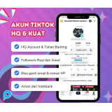 [PROMO] Akun TikTok HQ 1000+ Followers + Akun Email