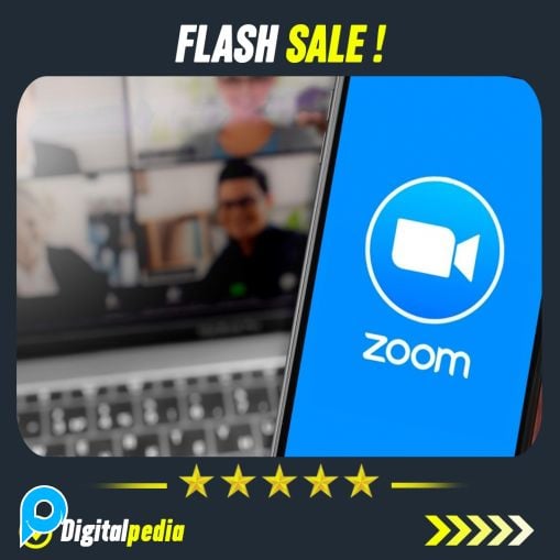 PROMO Akun Zoom PRO 100 Peserta Account Zoom 100 Users Participants Premium Unlimited Time Plan