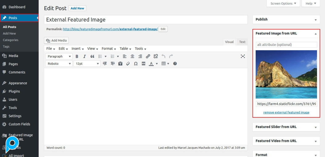 [Promo] Featured Image from URL Premium v5.7.7