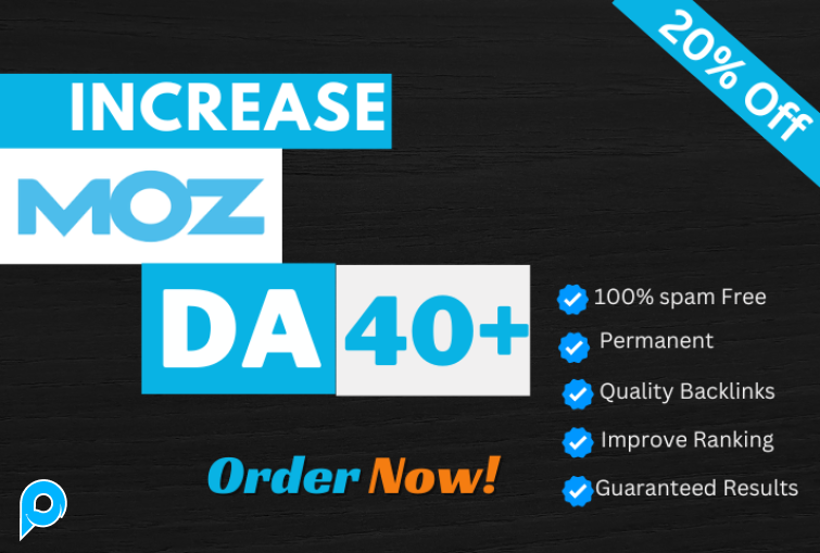 Promo! Meningkatkan Domain Authority (DA) dari 0 ke 40+ dengan Backlink SEO Permanen + bonus ur 80