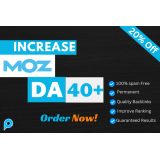 Promo! Meningkatkan Domain Authority (DA) dari 0 ke 40+ dengan Backlink SEO Permanen + bonus ur 80