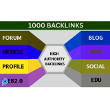 PROMO Paket 1.000+ High Authority Backlinks Mix Platforms