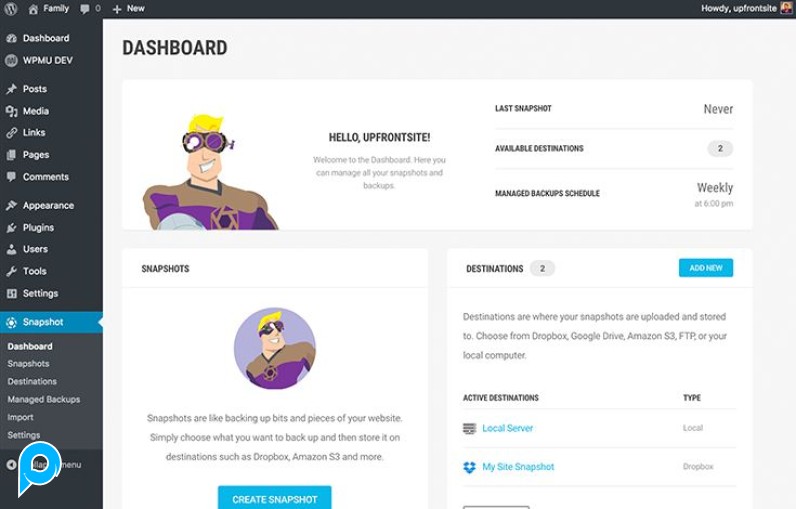 [Promo] Snapshot Pro 4.7.2 - Wordpress Auto Backup Plugin
