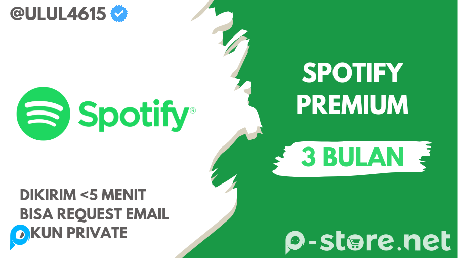 [PROMO] SPOTIFY PREMIUM 3 BULAN TERMURAH