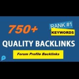 PROMO!!!!!! SUPER STRONG 750 forum profile backlinks