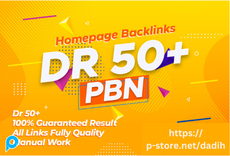 Promo Terbatas Jasa 15 PBN HomePage DR 50 - 70+ Super Kuat  Bergaransi 15 Hari