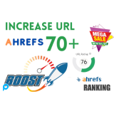 PROMO TERBATAS !!! jasa tambah url rating AHREFS hingga 75+