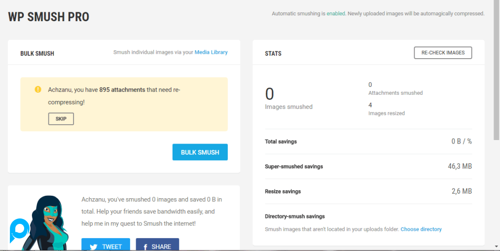 [PROMO] WP Smush Pro 3.10.2 Full Control Plugin Wordpress