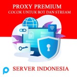 Proxy Premium Spesial Server INDONESIA 50 IP 250GB