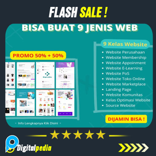 RAHASIA CEPAT BELAJAR MEMBUAT WEB SEMUA JENIS WEBSITE DEVELOPER INSTANT
