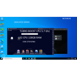 RDP 5.7 Ghz Turbo Boost AMD EPYC 4584PX 32 CPU 128GB RAM Dedicated Server