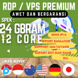 RDP VPS 12 CORE 24 GBRAM