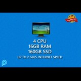 RDP VPS 4 CPU 16 GB RAM 160GB SSD WINDOWS/LINUX FULL ADMINISTRATOR
