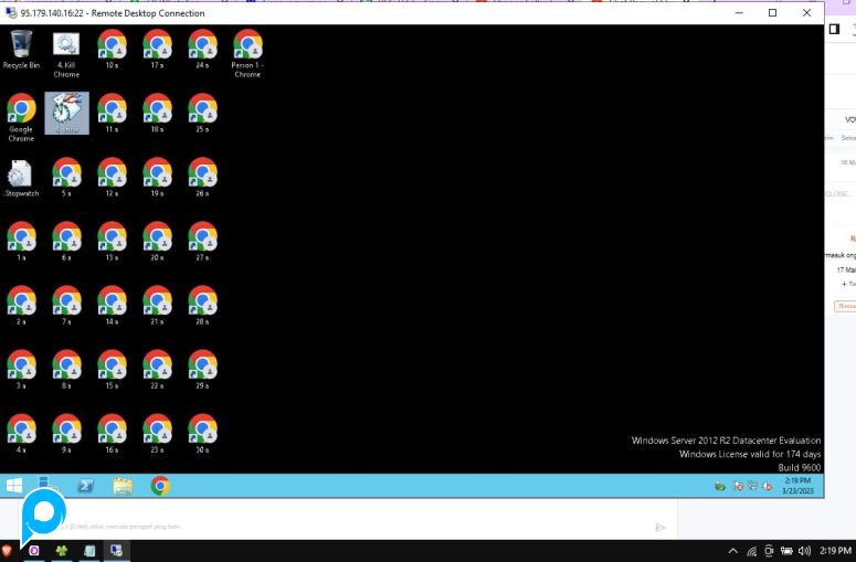 RDP / VPS 4GB RAM 2 CORE 1 BULAN FULL GARANSI & BISA PERPANJANG