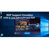 RDP / VPS Full Admin Server Spek 6 VCPU 16GB RAM 120GB SSD Support Ipts, Anti Browser, Legal Softwar