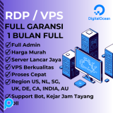RDP/VPS Windows Full Garansi 2 CPU 8GB RAM SSD 100GB Kecepatan Transfer 5TB