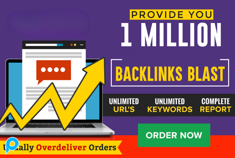 Ready 1 juta backlinks