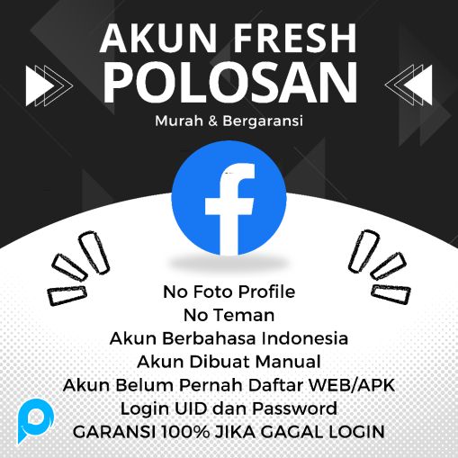 Ready 20 Akun FB Fresh Polosan | BERGARANSI 100%