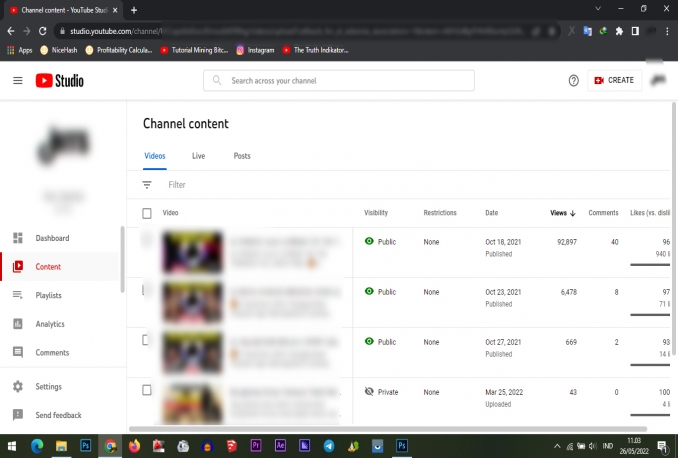 [READY] Channel 8K Subs Niche Music DJ Original Tanpa Suntikan